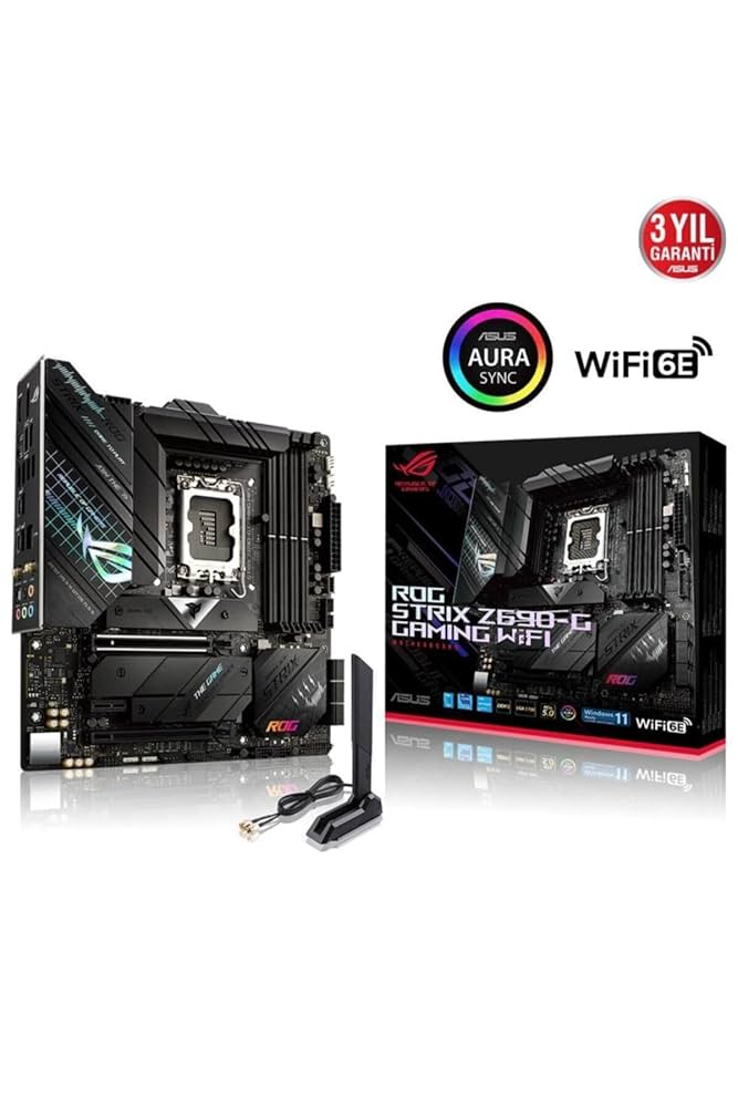 Asustek computer ROG STRIX Z690-G GAMING WIFI, Czarny